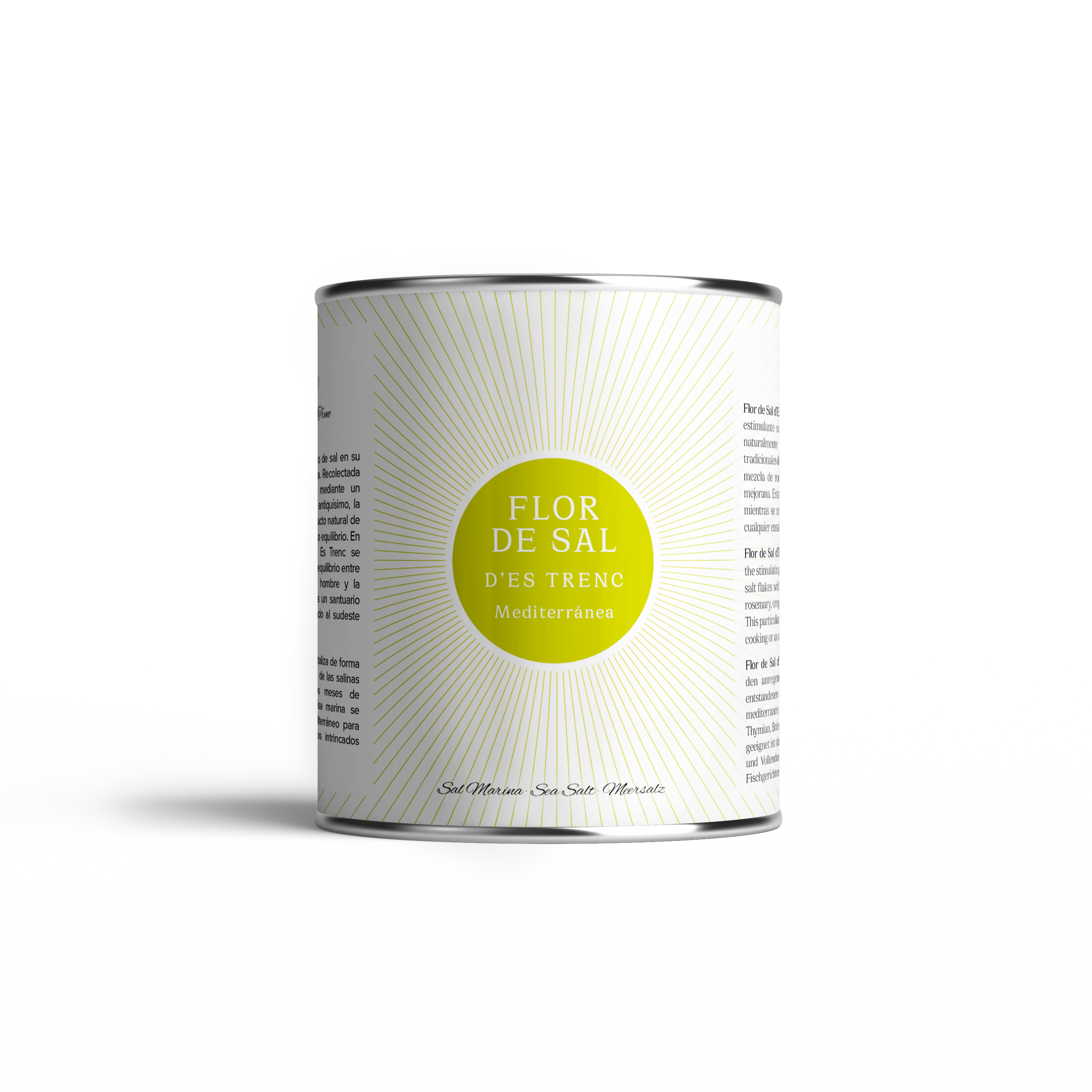 Flor de Sal d'Es Trenc Mediterranéa, 150g, Bio