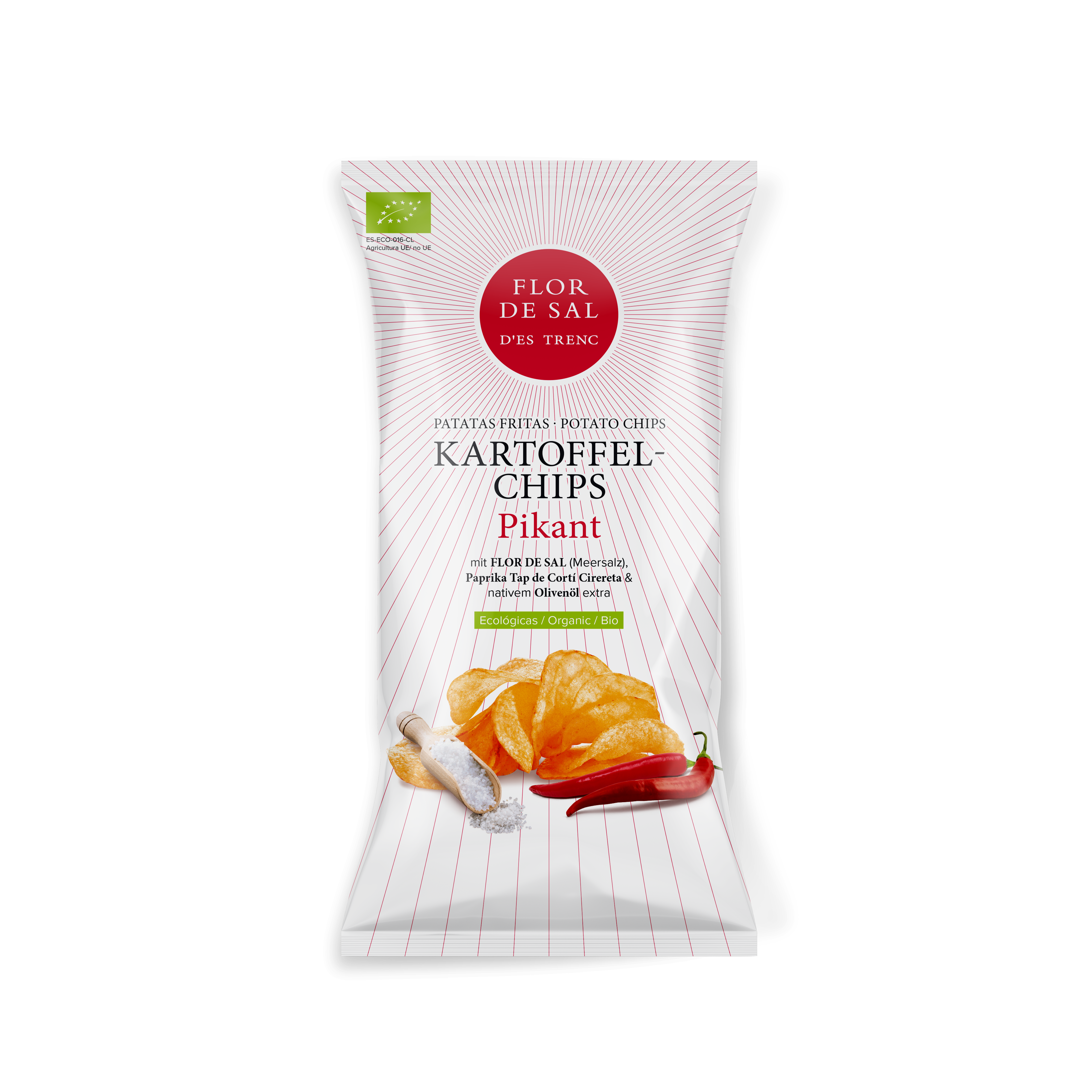 Flor de Sal d'Es Trenc Chips Picante