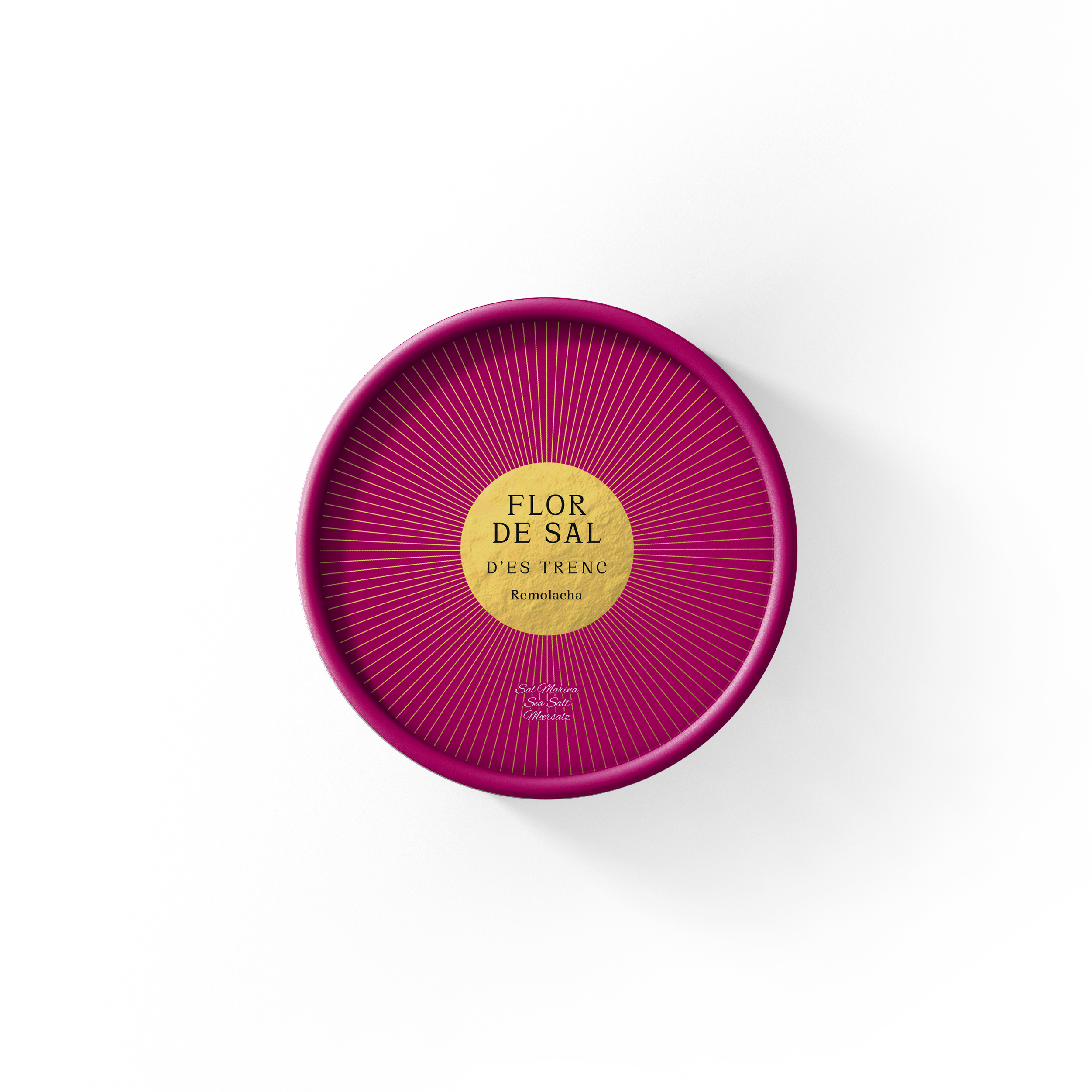 Flor de Sal d'Es Trenc Rote Beete, 60g, Bio