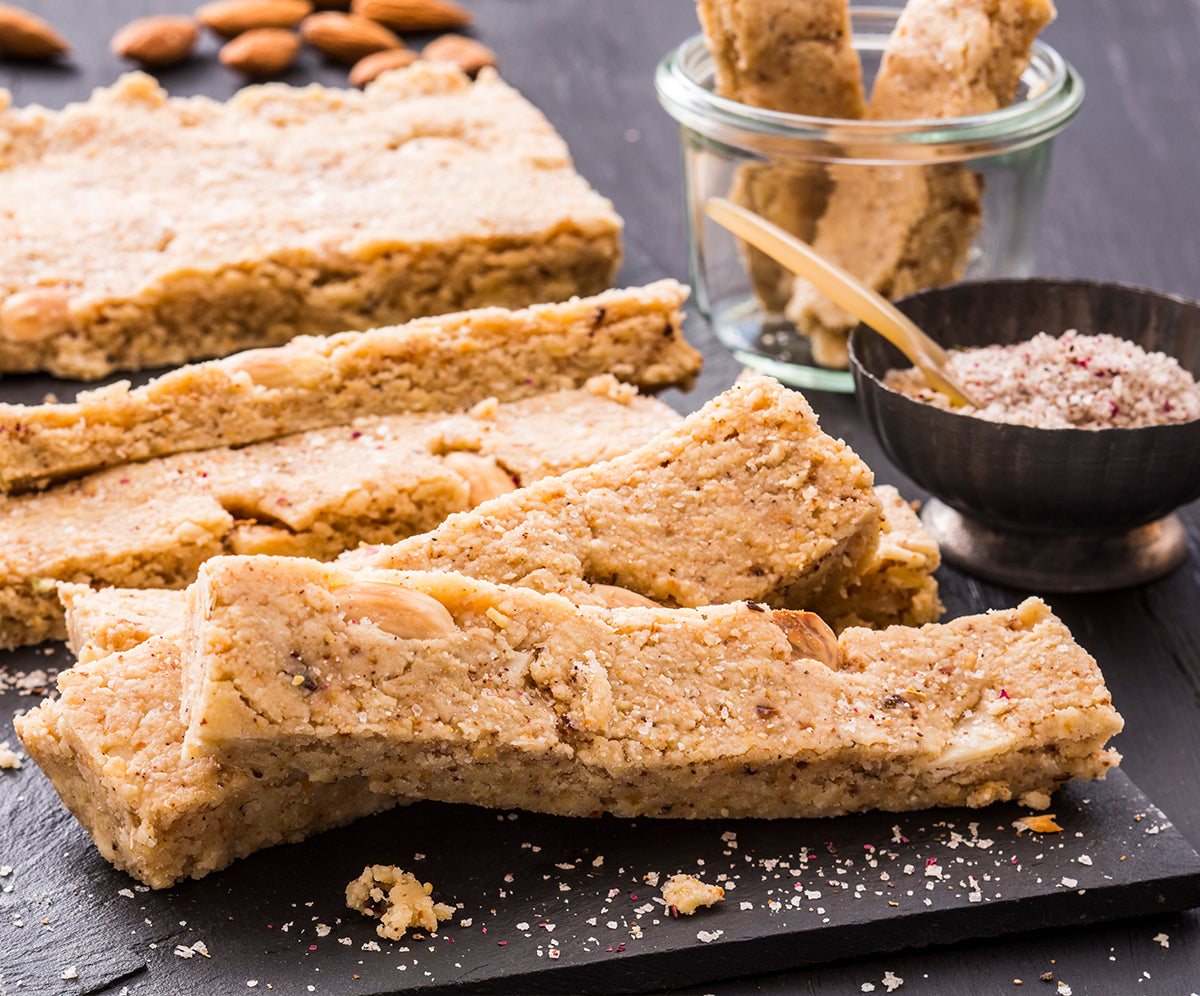 Turrón mit Rosa Salz