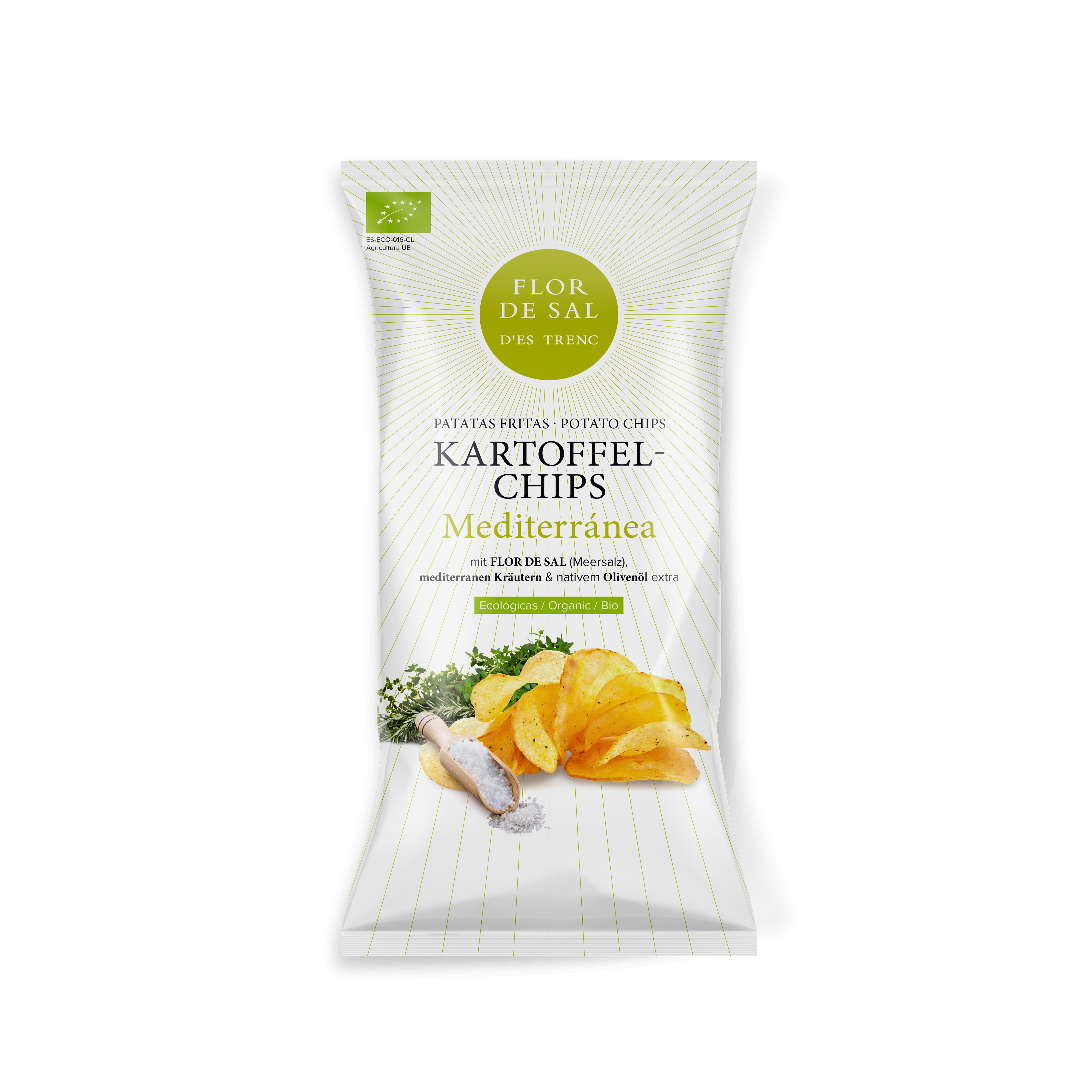 Chips Flor de Sal d'Es Trenc Mediterránea