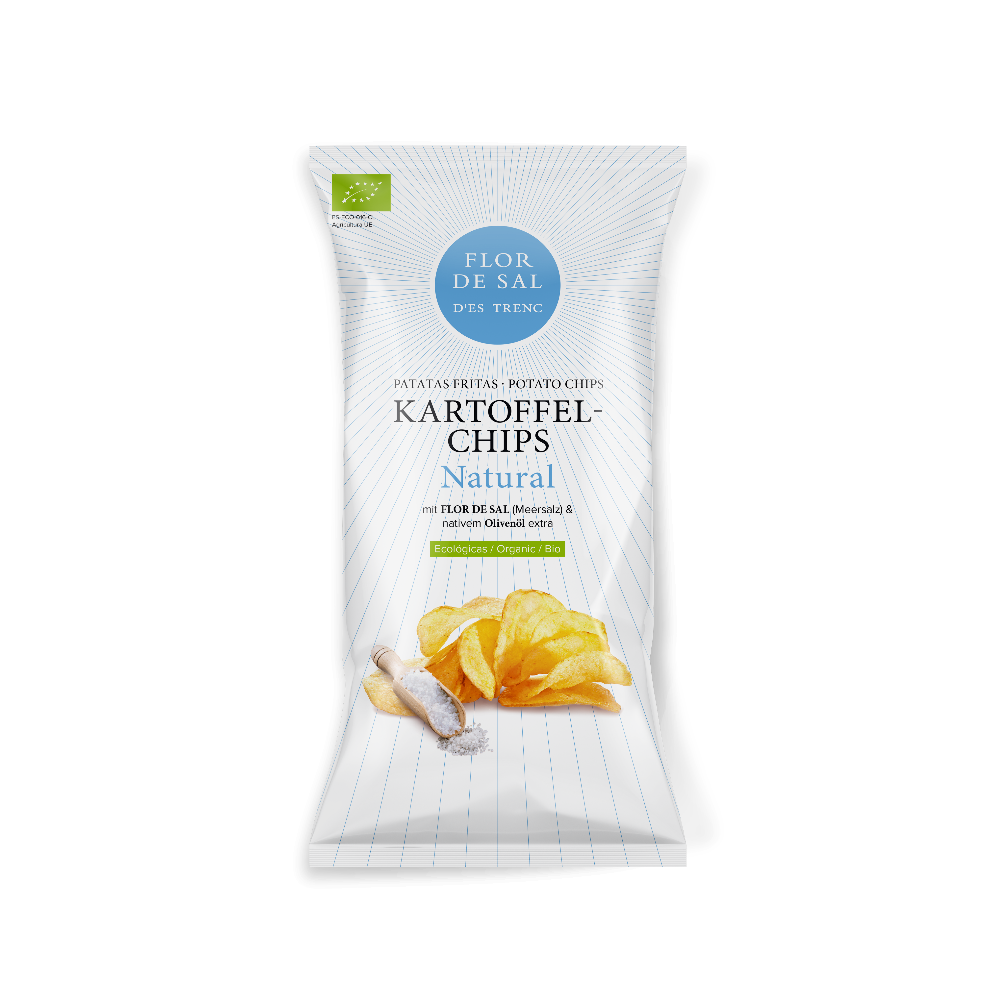 Flor de Sal d'Es Trenc Chips Natural