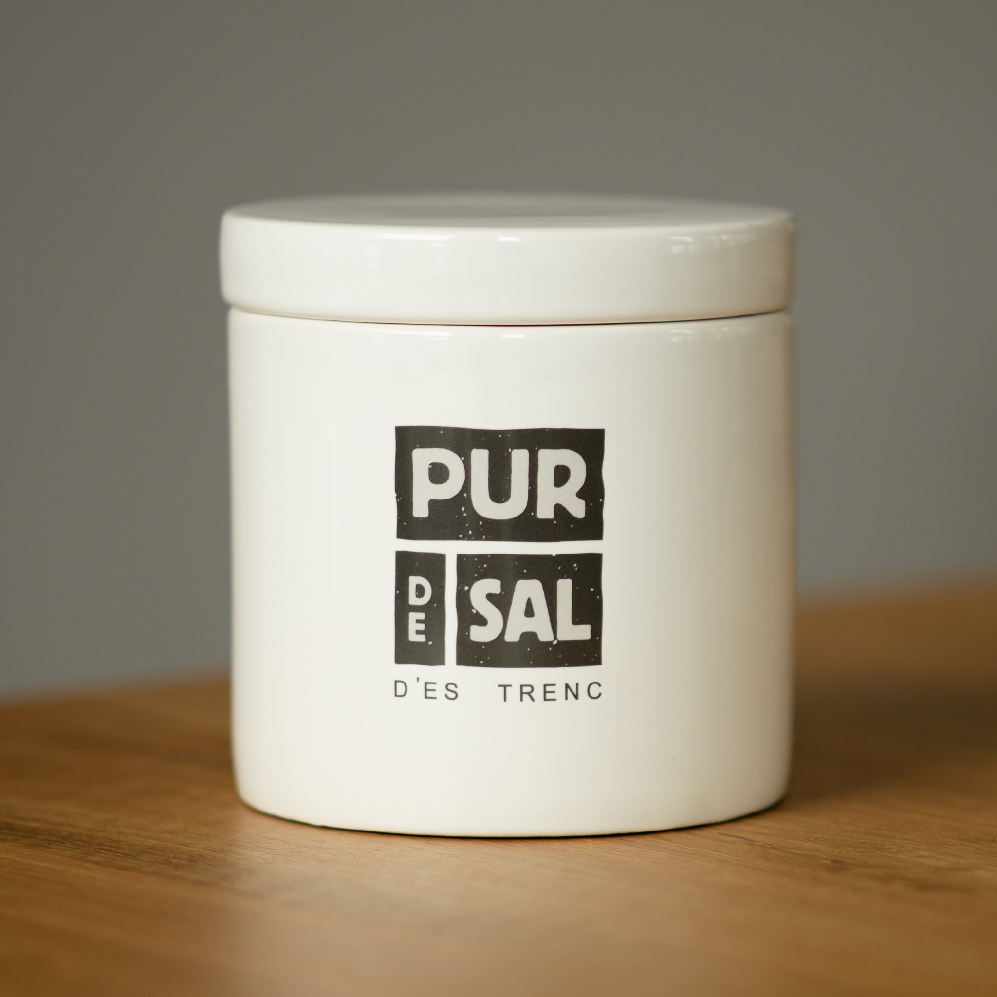 Pur de Sal ceramic tin